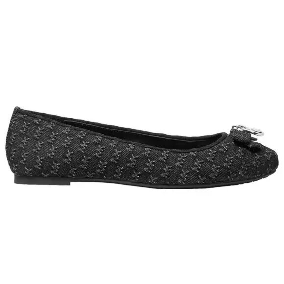 Michael Kors Honey Ballet Flat Washed Denim - Picture 2 of 3